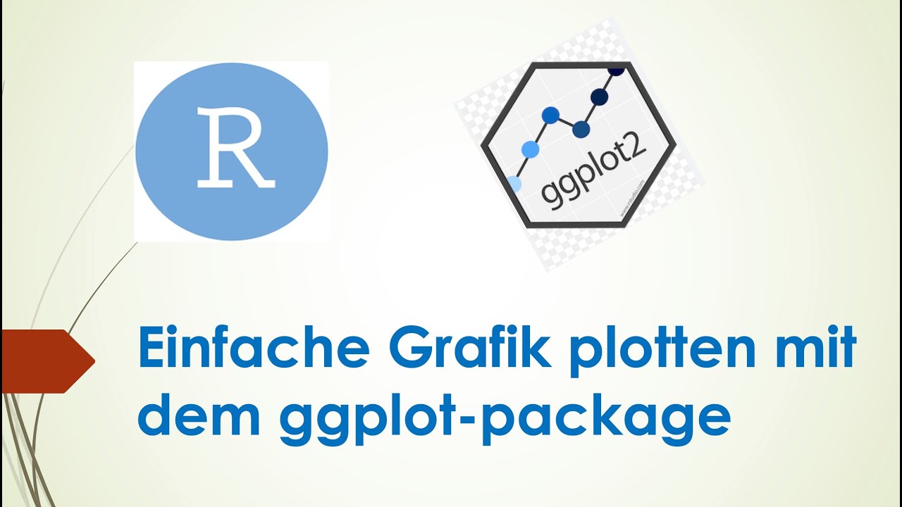 Einfache Grafik mit dem ggplot-package von R erstellen