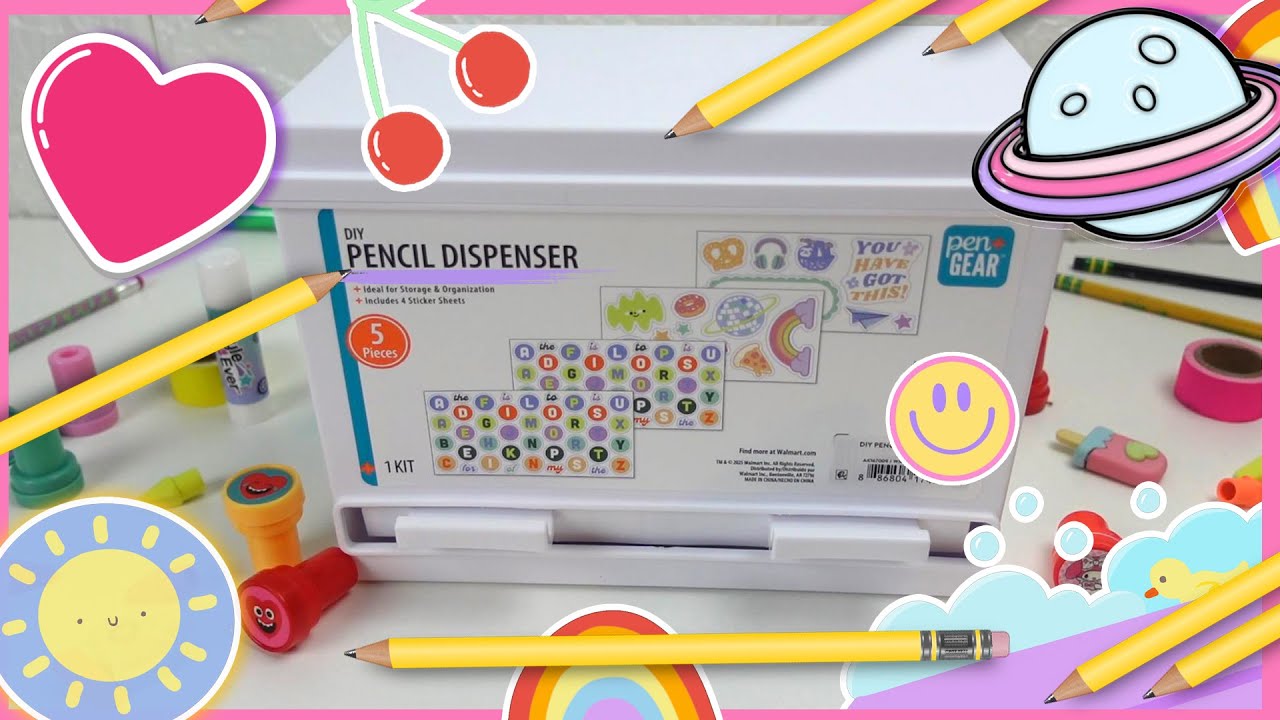 Diy Pencil Dispenser ✏️Dispensador de Lapices