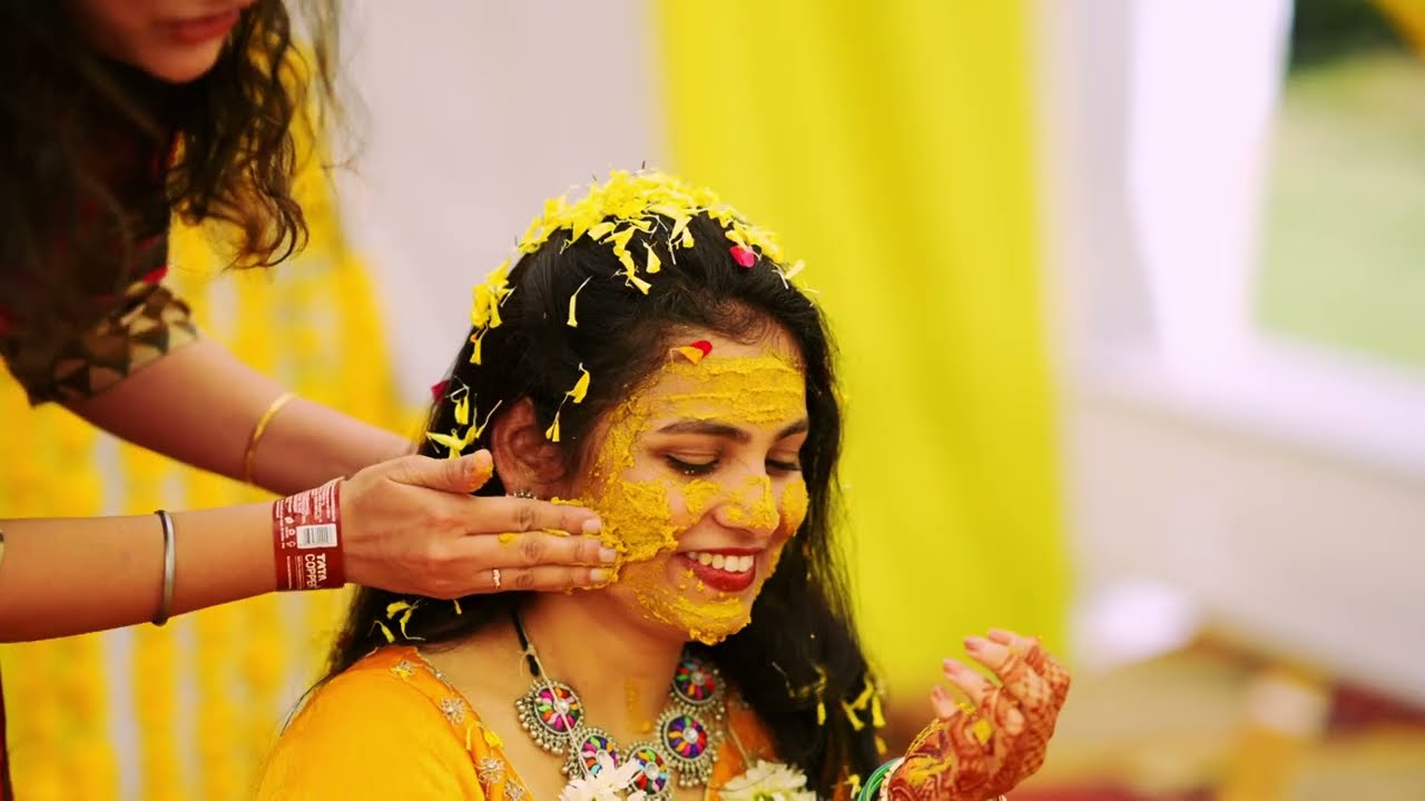 Best Haldi Ceremony Cinematic Video 2025 | Aman & Sushma