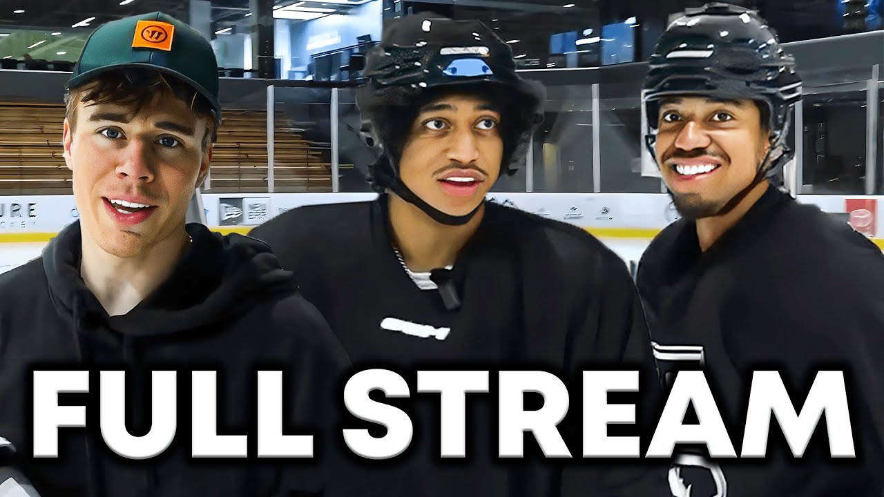 Yugi, Arky, & Blau Hockey FULL Stream!