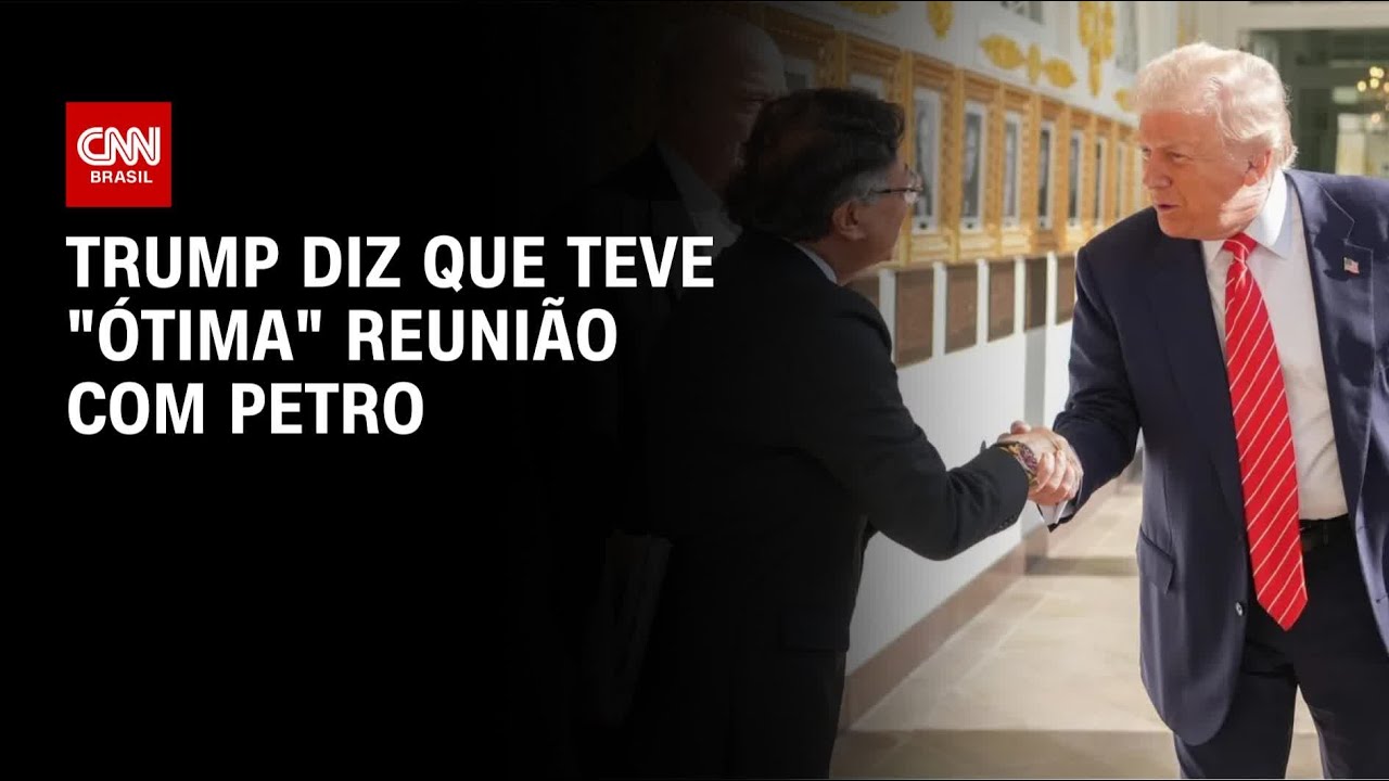 Trump elogia Petro e cita cooperação EUA-Colômbia no combate às drogas | CNN NOVO DIA