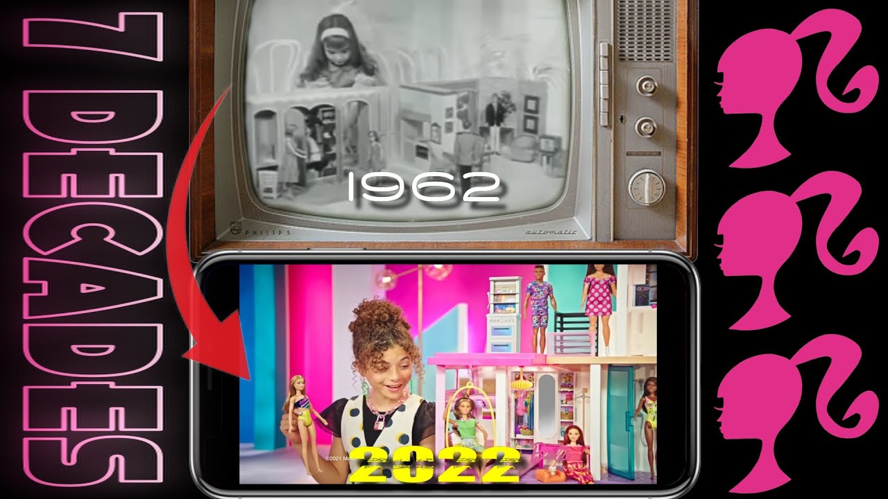 7 Barbie Dreamhouse Commercials from 7 Different Decades (1962-Present)