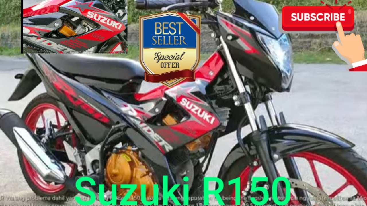 Suzuki Raider R150cc motorcycle