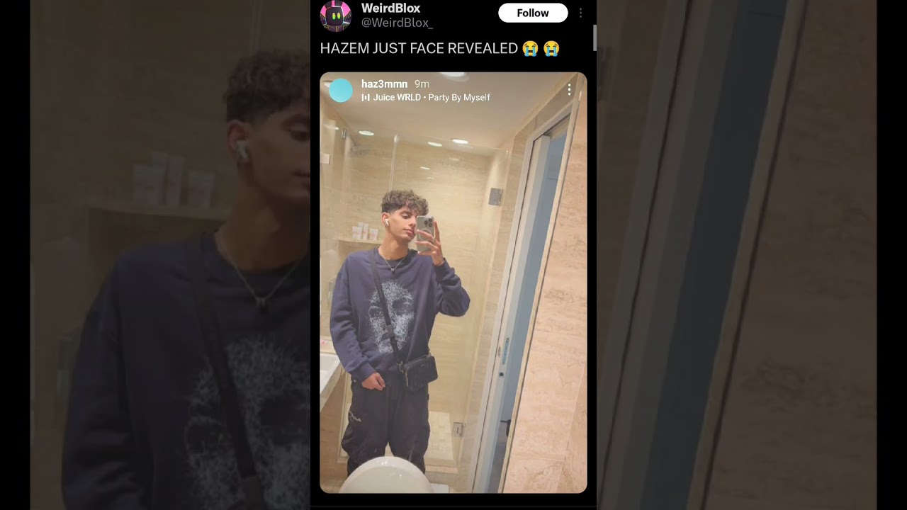 Haz3m face reveal?!?!?! 