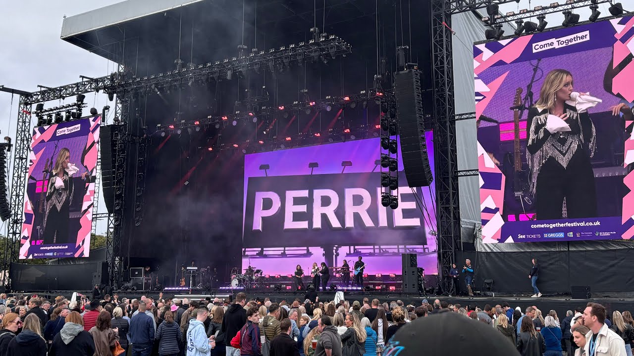 Vid 1 - Perrie LIVE @ Come Together Festival Video footage Montage (Town Moor) 20 Aug 2025