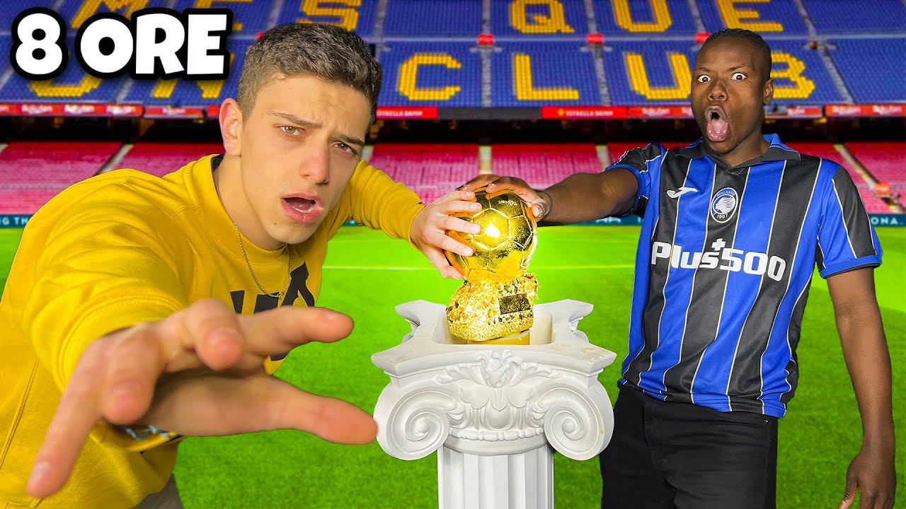 L'Ultimo che toglie la mano dal Pallone d'ORO vince 500&euro;