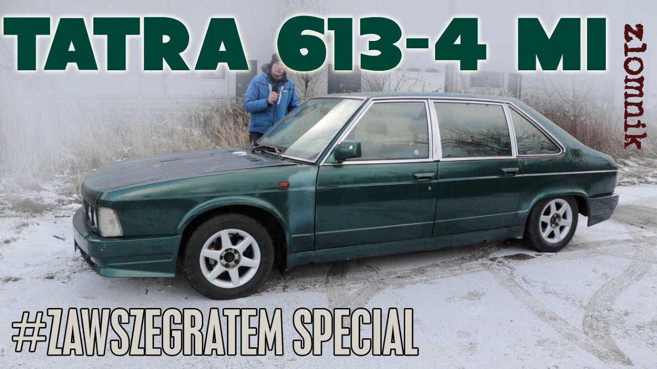 Złomnik SPECIAL: Tatra 613-4 Mi, wreszcie!