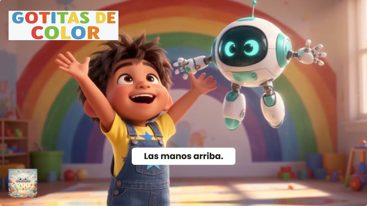 😁✨Las Manos Arriba Las Manos Abajo😁✨Canción Infantil #cancionesinfantiles #trending #viral #shorts
