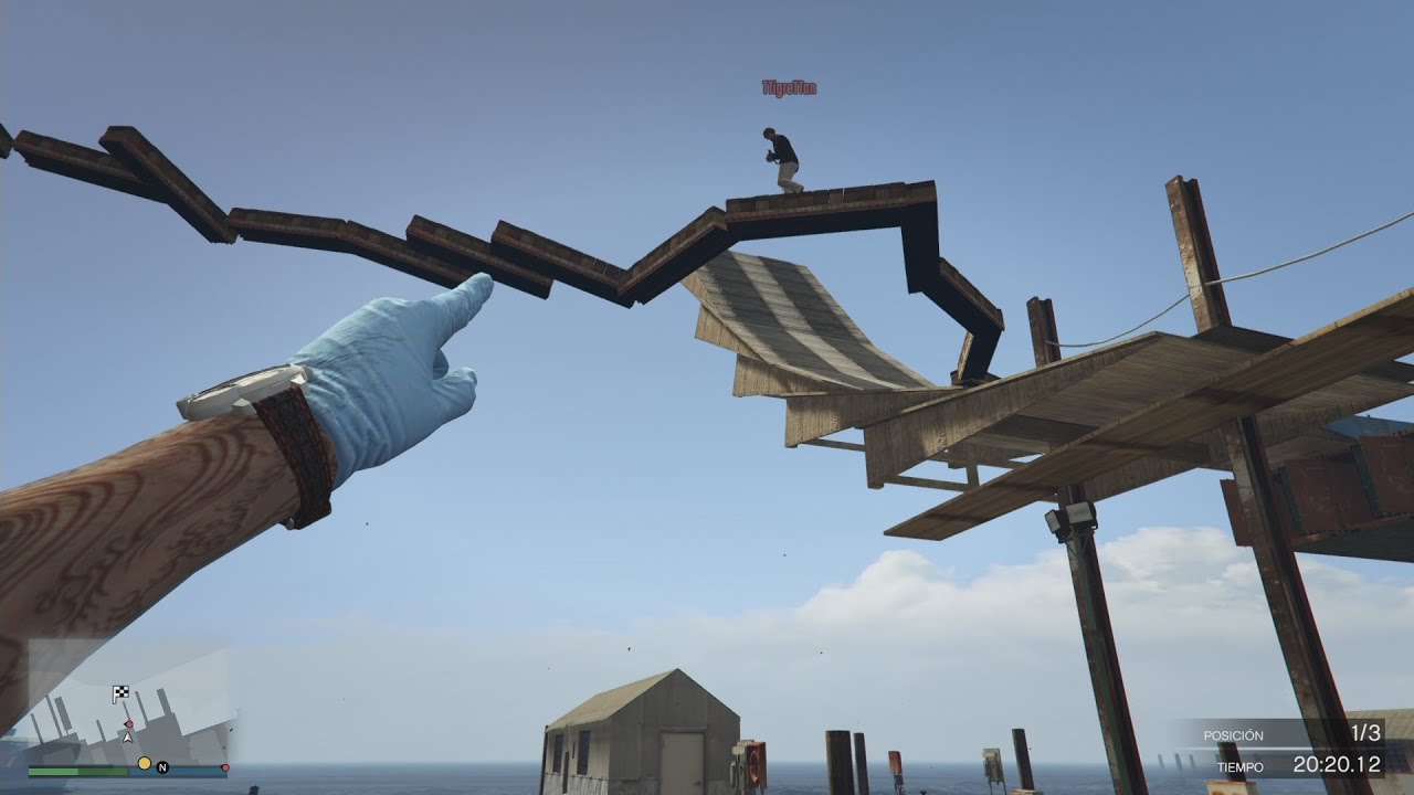 EL PARKOUR Y EL HUMOR AMARILLO!! | GTA V ONLINE RACE | Flow