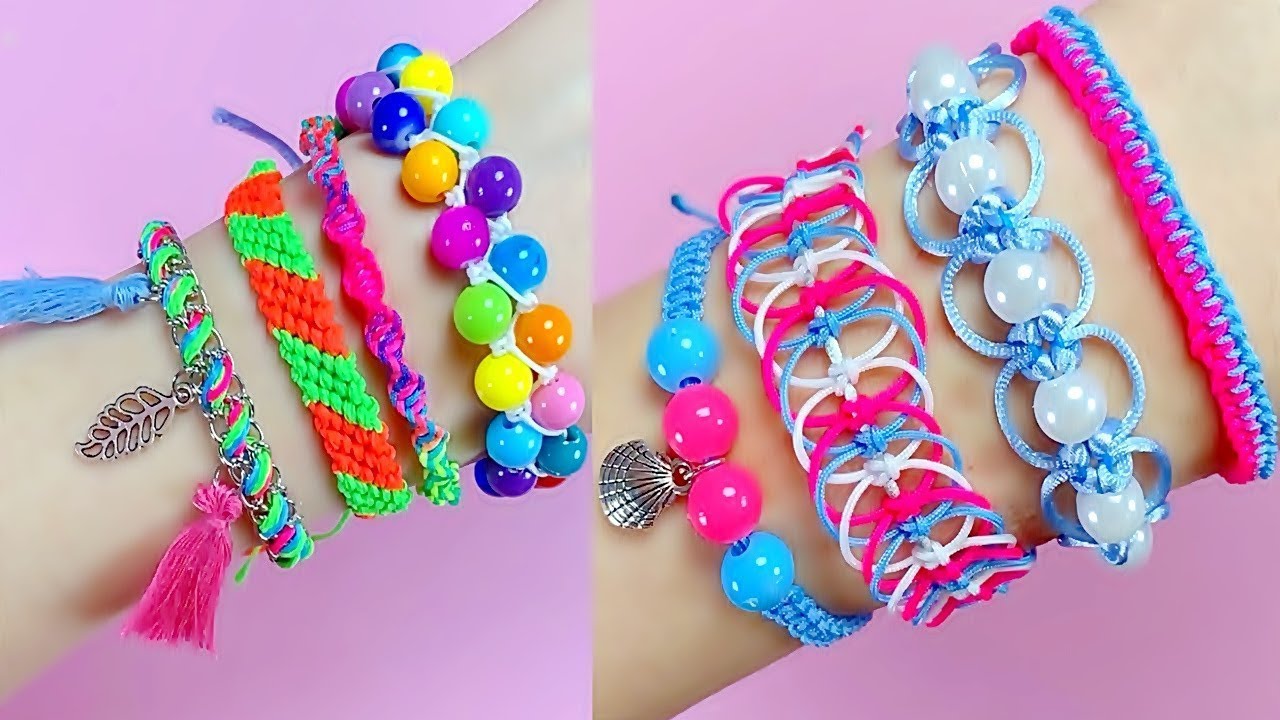 FAI DA TE: 8 BRACCIALETTI DELL'AMICIZIA FACILI DI GIRL CRAFTS