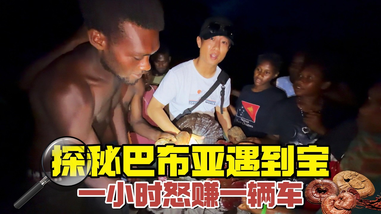 探秘巴布亚遇到“宝”，挖1小时怒赚一辆车【耀阳环游记】