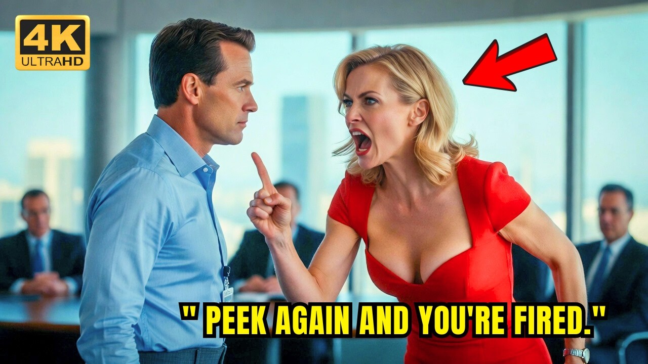 Cold Female CEO said Peek Again And You're Fired   The Single Dad's Calm Reply Changed Everything