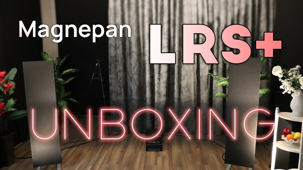 The FIRST unboxing of the new Magnepan LRS+!
