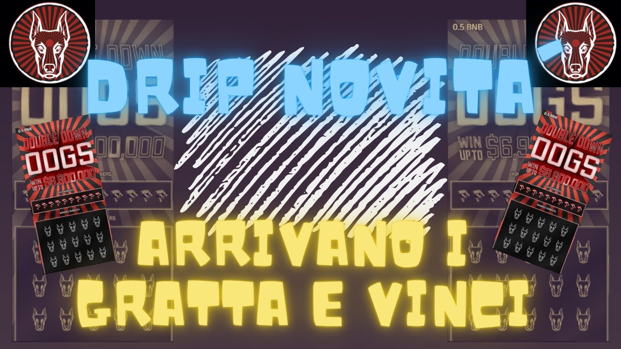 💧DRIP NETWORK ARRIVANO I GRATTA E VINCI💧 #drip #dripnetwork #theanimalfarm  #dripgarden #scratchy