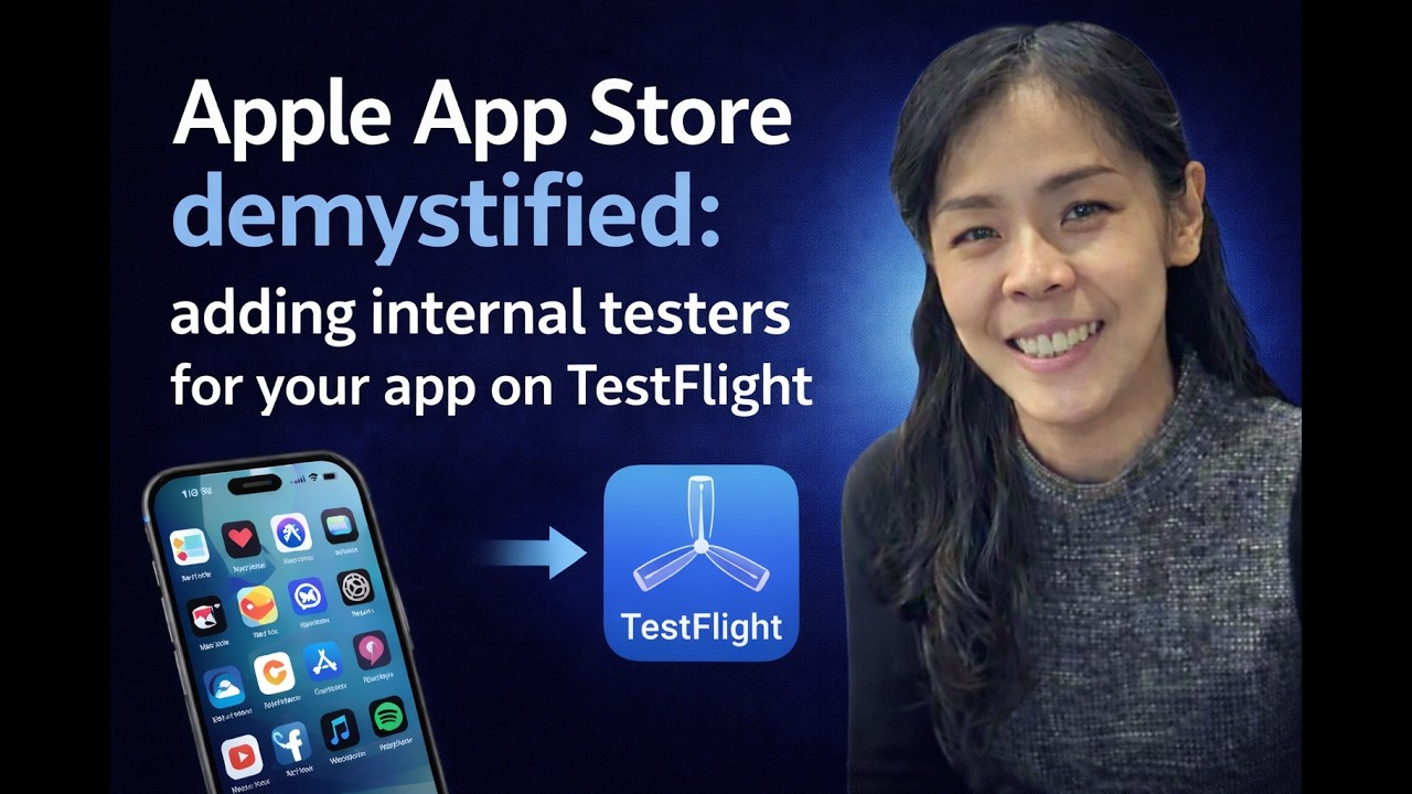 Apple App Store Demystified: adding internal testers for your app walk thru