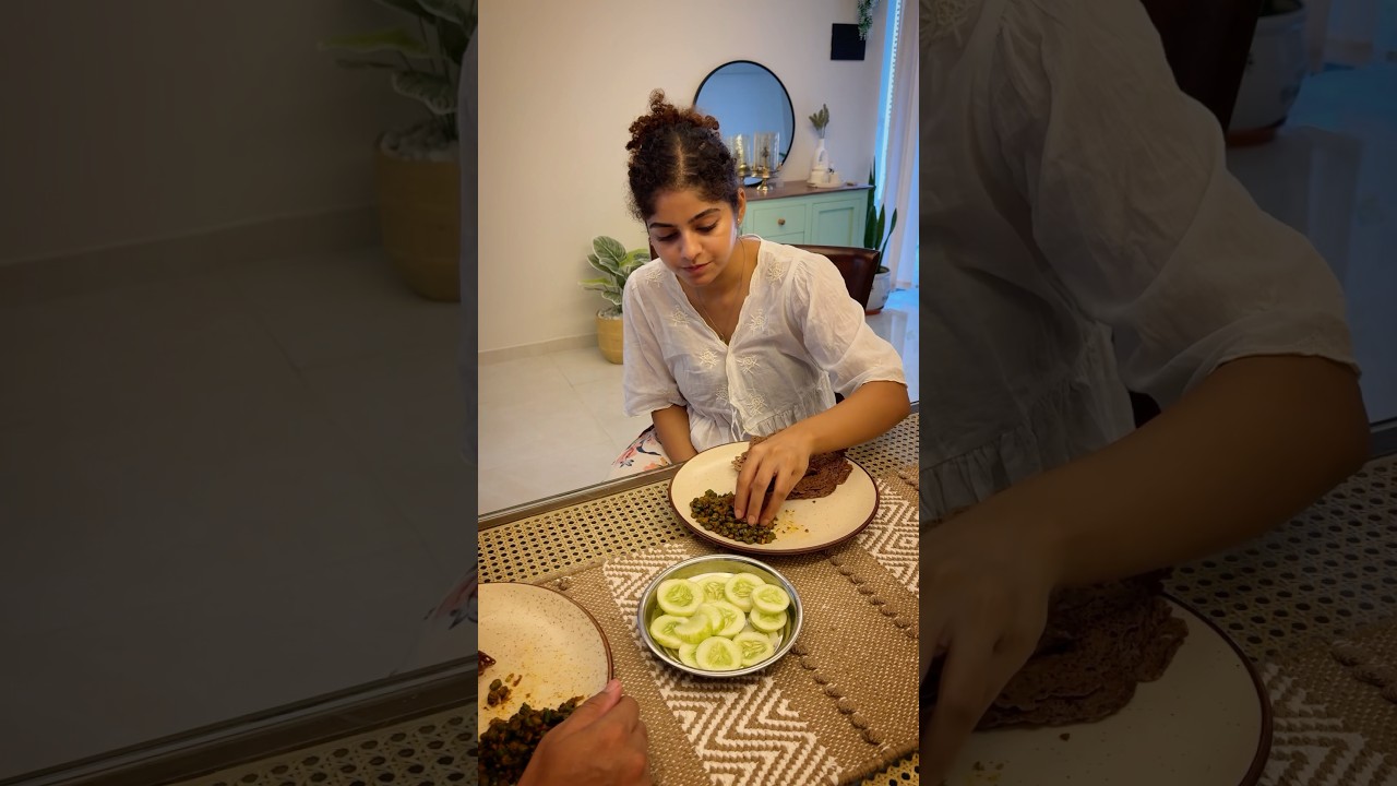 Let&rsquo;s make ragi chilla with me #ragi #nachni #cooking