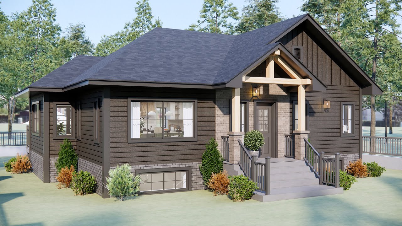 30'x42' (9x13m) Gorgeous 4-Bedrooms MODERN FARMHOUSE | Surprise With Smart Layout