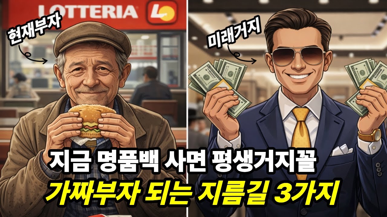진짜 부자 vs 가짜 부자 구별하는 법