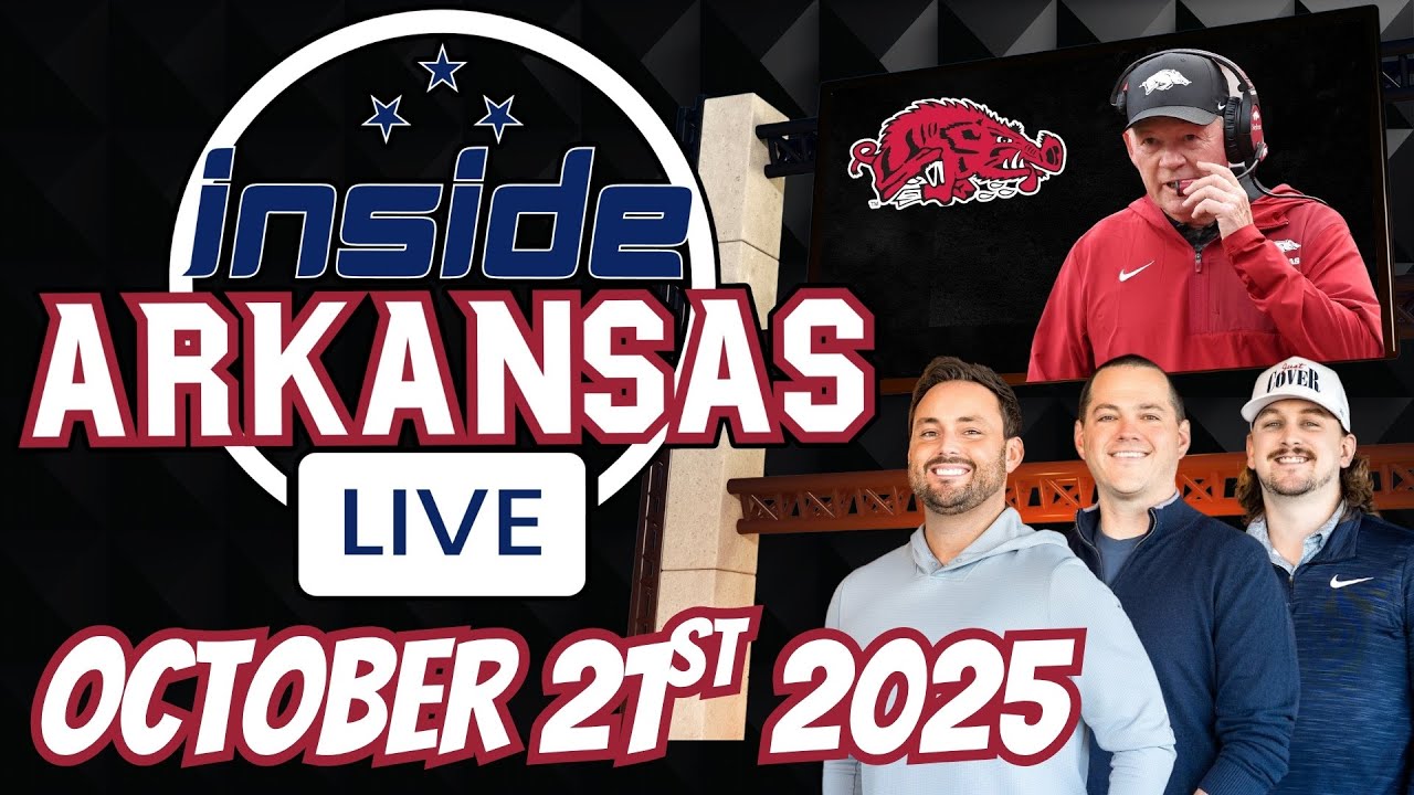 INSIDE ARKANSAS LIVE! | Petrino Has Best Offense In SEC? | October 21st 2025