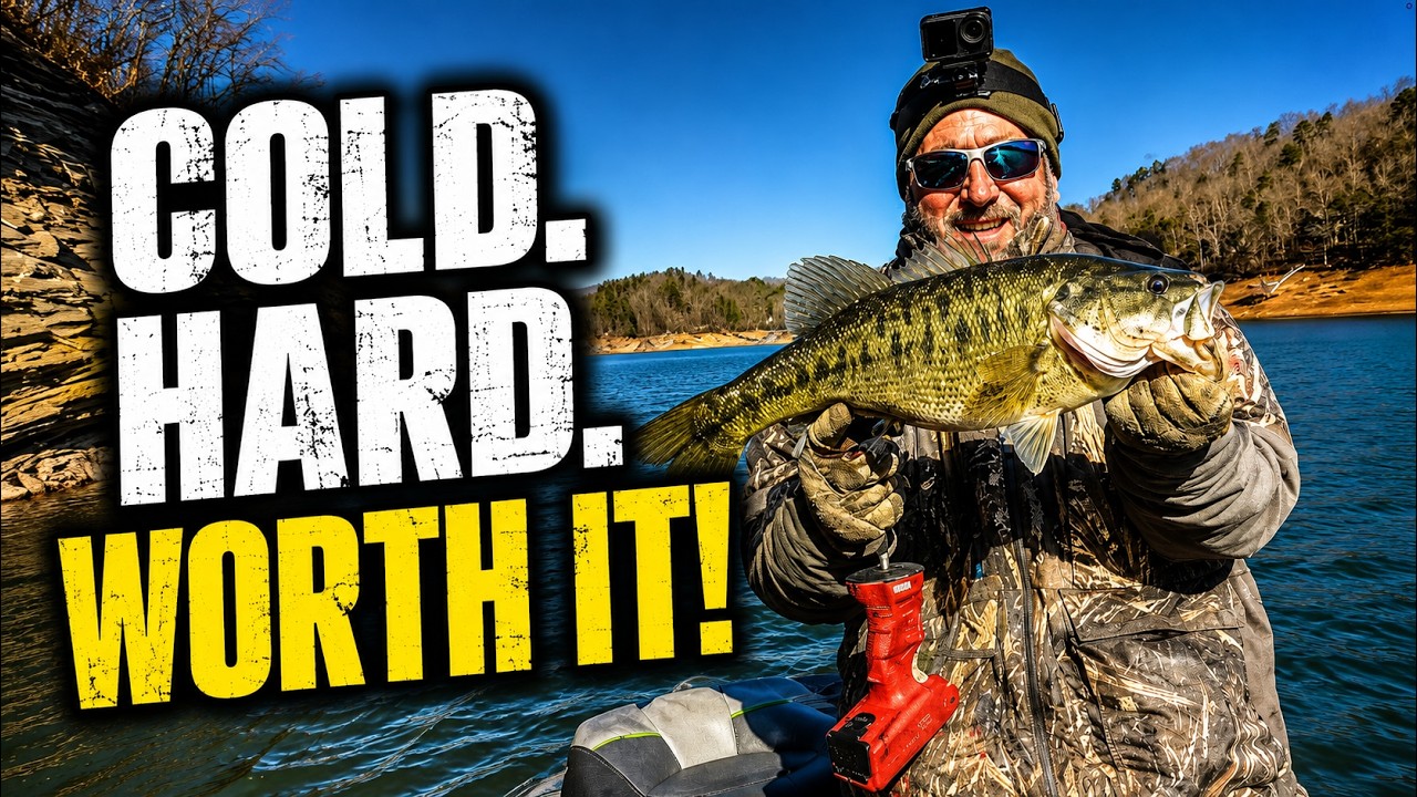 Winter Bass Fishing Fontana Lake | Cold, Hard, Worth It?
