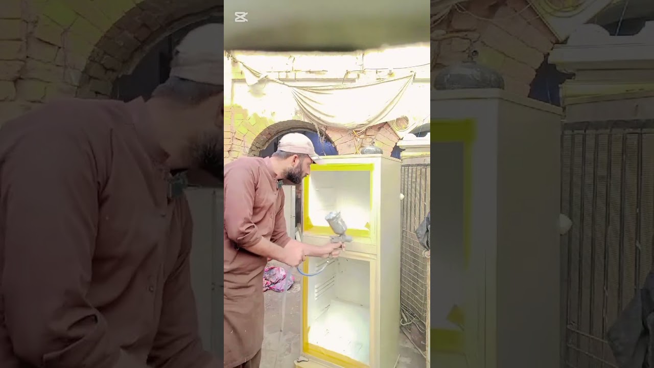 Fridge repairing full paint