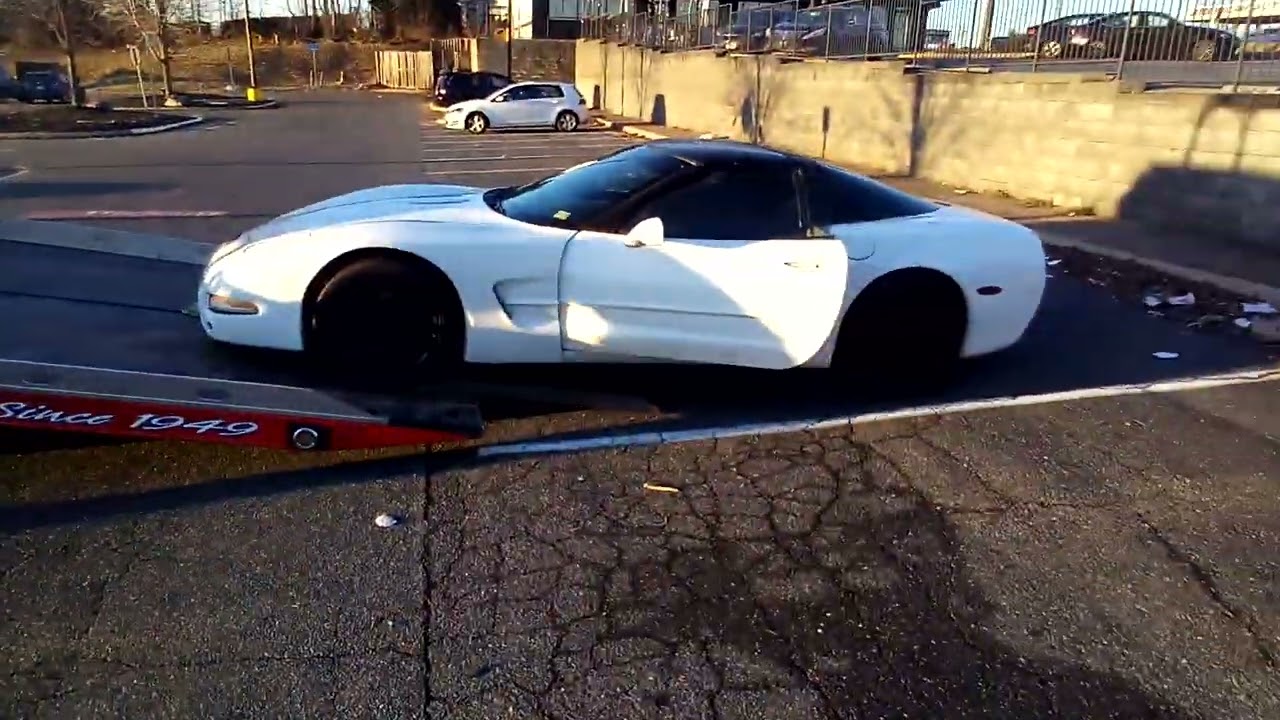 Getting my Corvette towed SUCKS
