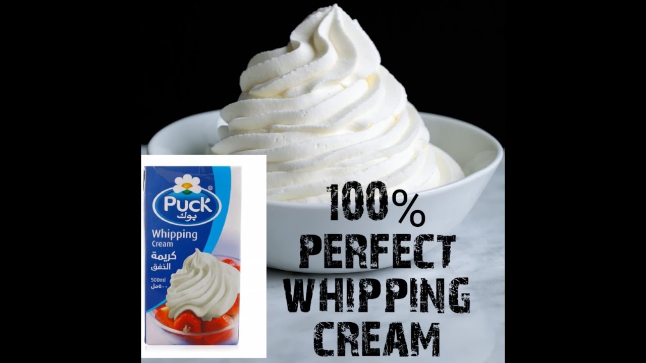 How to whip Puck cream perfectly at home😋