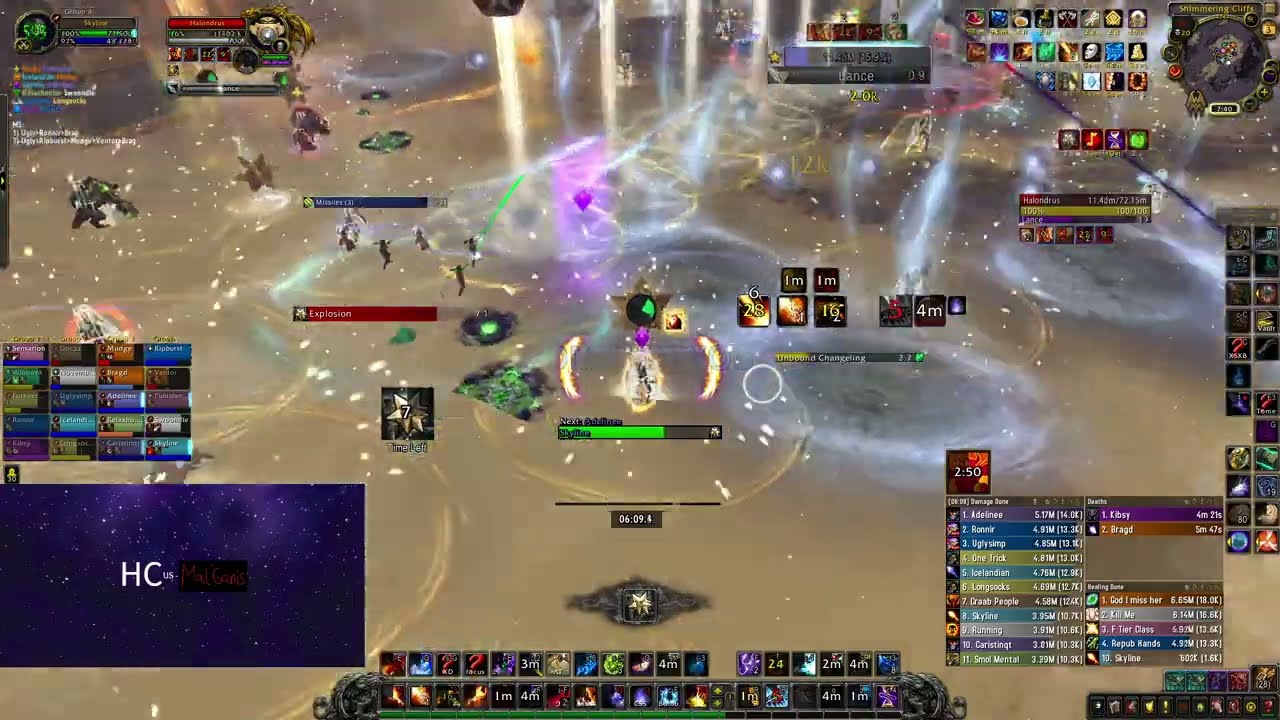 HC vs Mythic Halondrus (Fire Mage PoV)