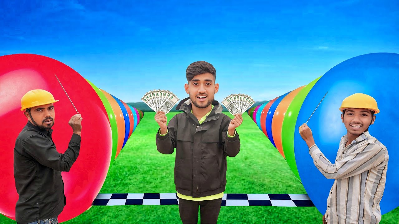 Balloon popping challenge winner will get money