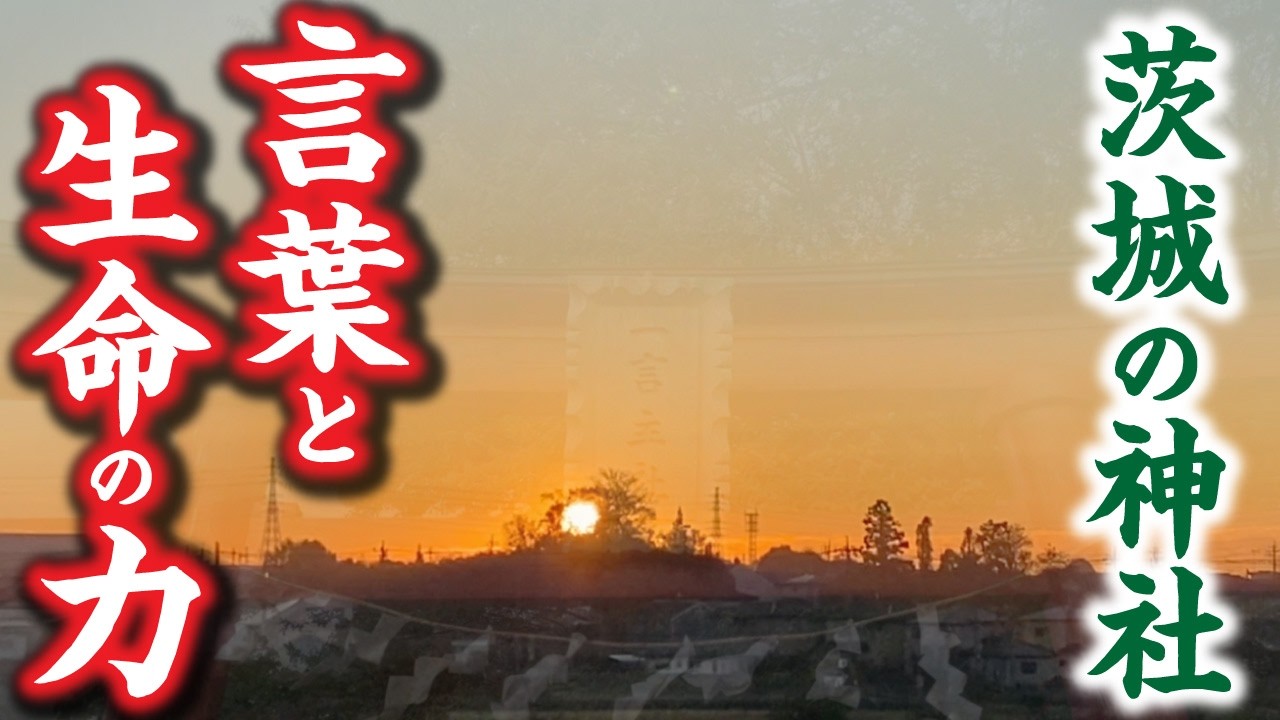 言葉の力と生命力を与える茨城の神社｜静かに語り継がれる信仰とは