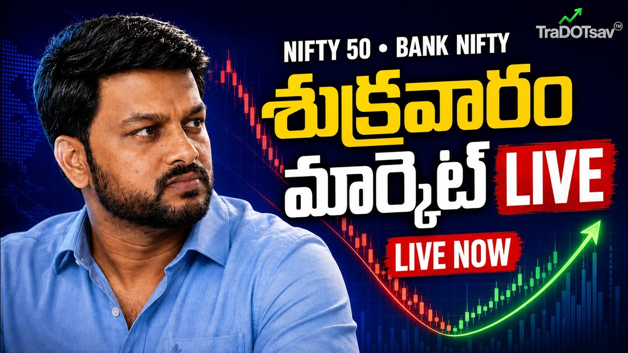 Markets with Shyam (LIVE) | Nifty, Bank Nifty | Crypto | Live analysis | #TRADERSAV