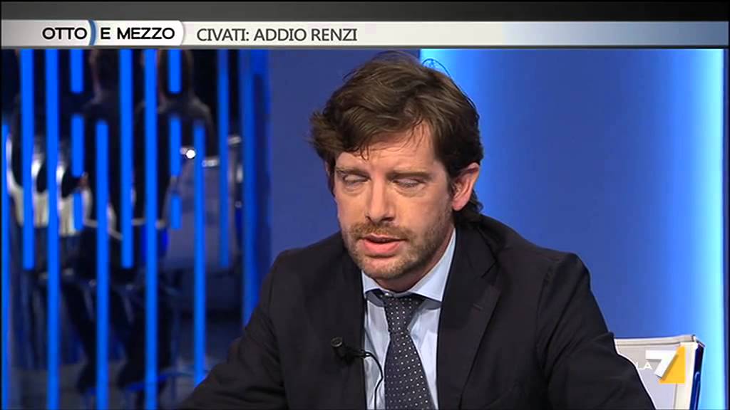 Otto e mezzo - Civati: addio Renzi (Puntata 06/05/2015)