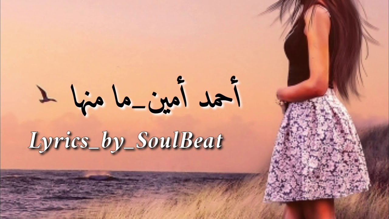 أحمد أمين - ما منها lyrics