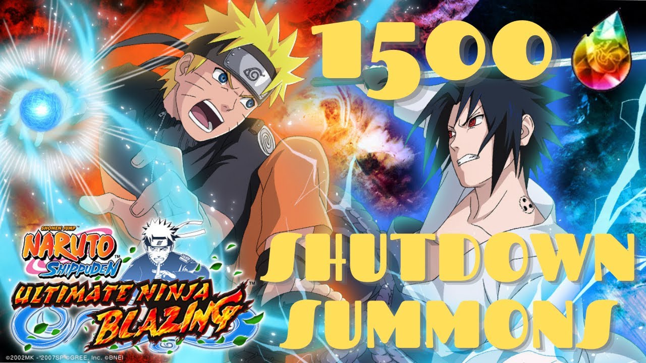 [Naruto Blazing] SHUTTING DOWN SUMMONS 😭GIVEAWAY ACCOUNT x RerollBoy 😭Naruto Ultimate Ninja Blazing
