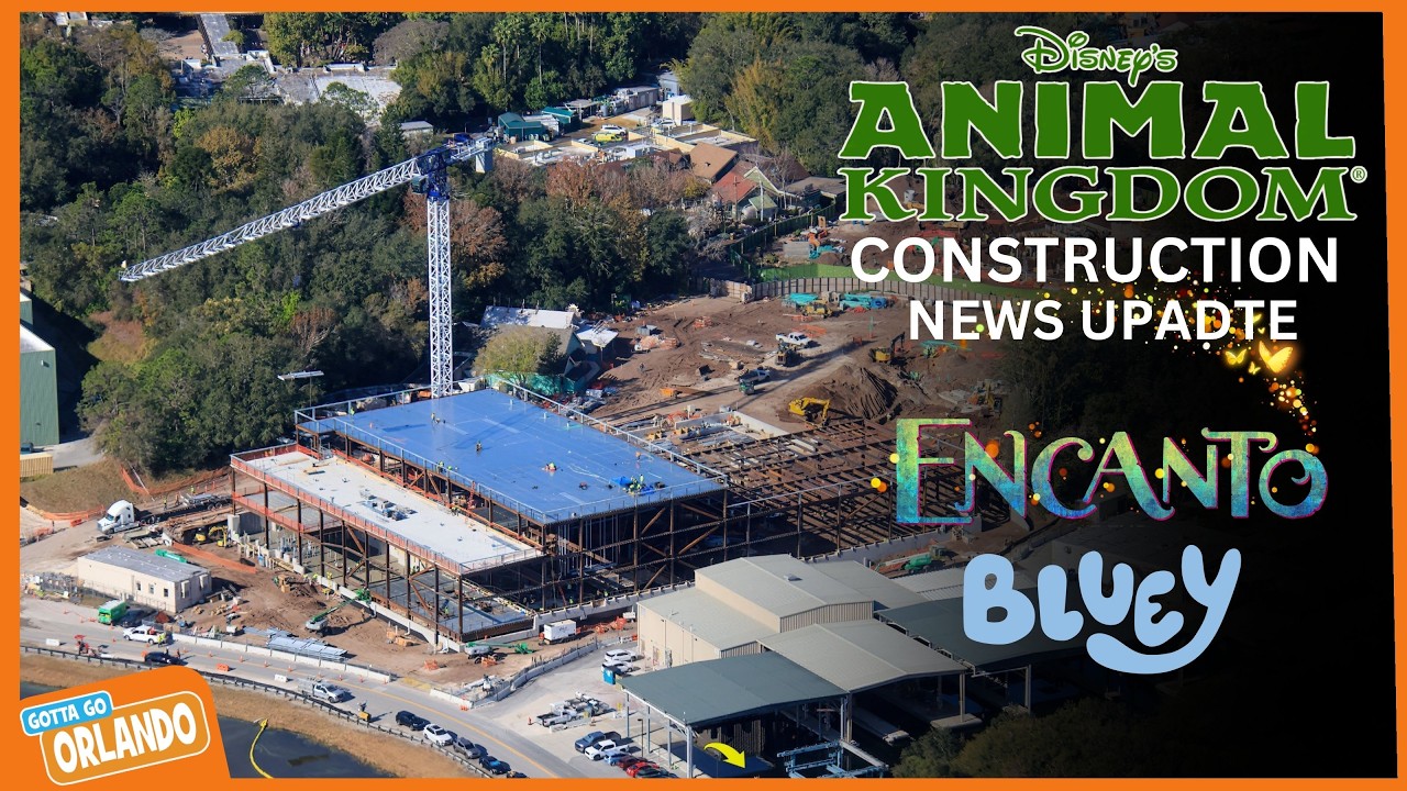 CRAZY SPEED OF VERTICAL Construction! Tropical Americas at Animal Kingdom - News & Permits