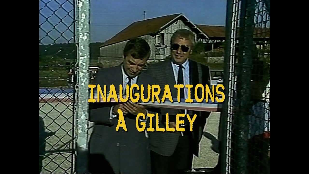 DES INAUGURATIONS GILLEY | Archives | Télé Saugeais | 1985