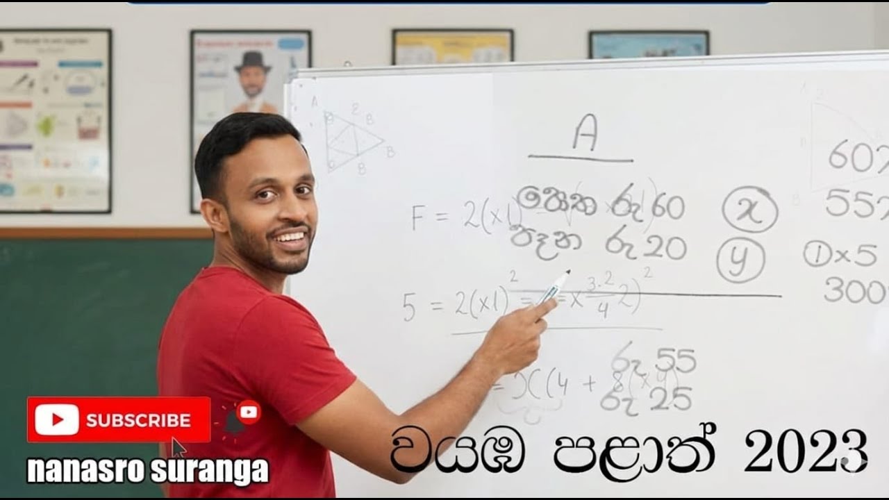 11 වසර ගණිතය | තෙවන වාරය |nw provine 2023 | 2nd PAPER