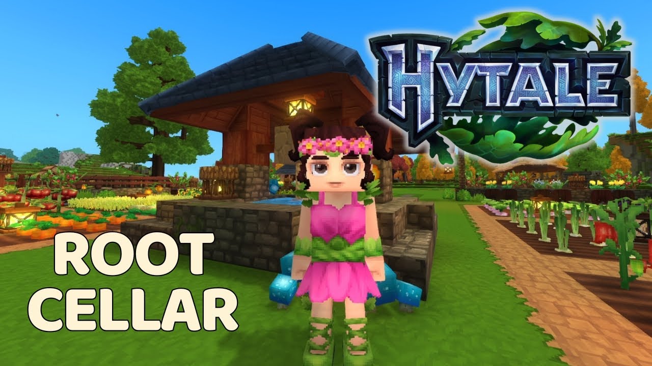 Building a Root Cellar for My Farm 🌾 | Hytale Episode 13