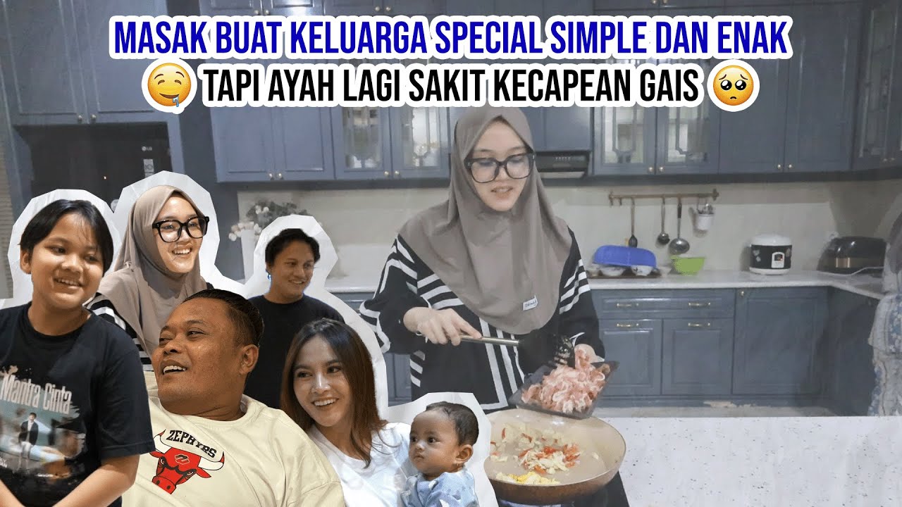 MASAKIN DAGING ALA PUTRI BUAT KELUARGA, A IKY SAMPE NAMBAH