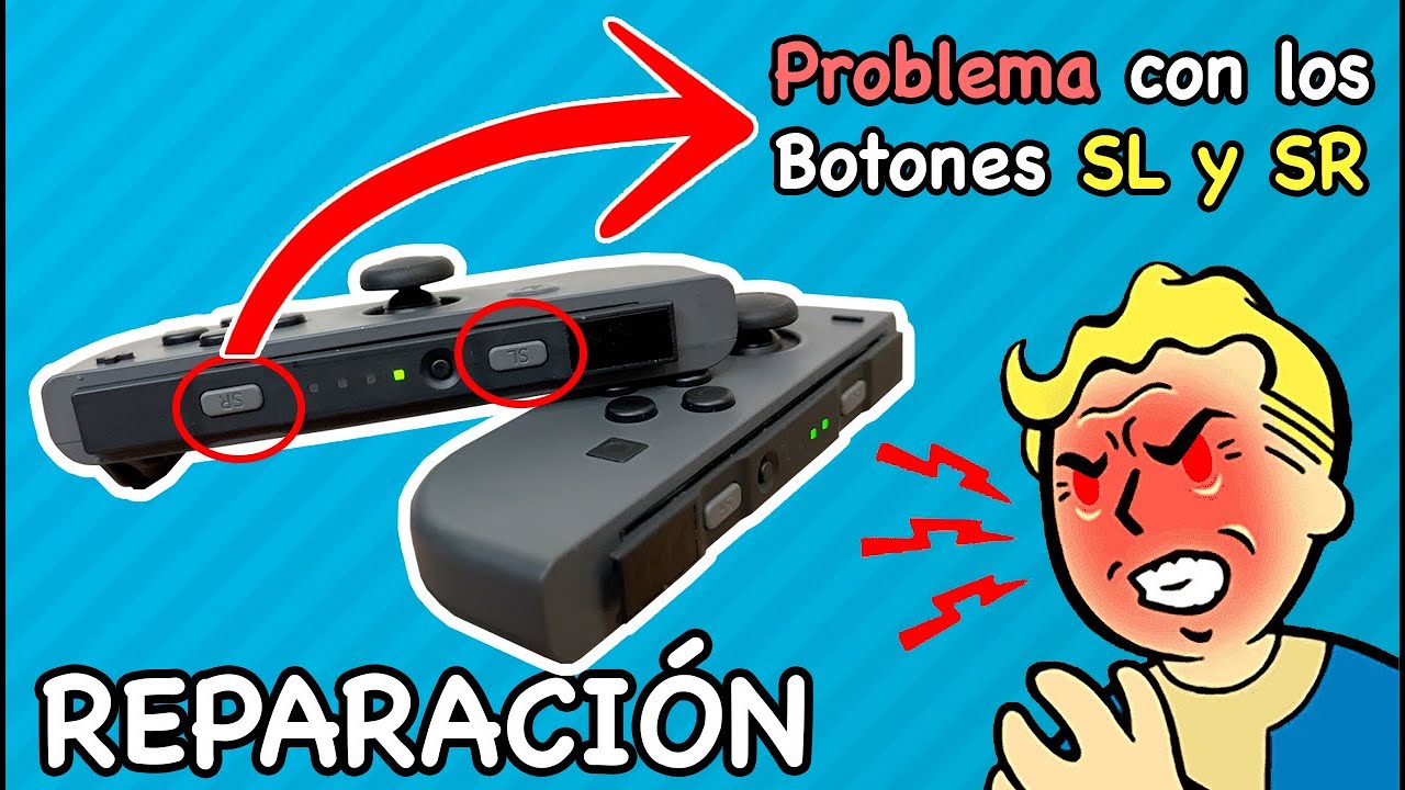 ¿PROBLEMAS Con Los Joycon? Daño En Los Botones SR y SL Reparación Paso a Paso | JxR