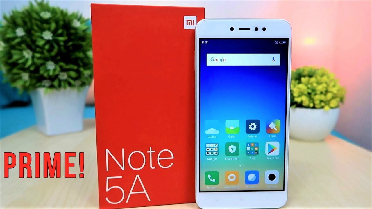 Unboxing Xiaomi Redmi Note 5A PRIME - Indonesia