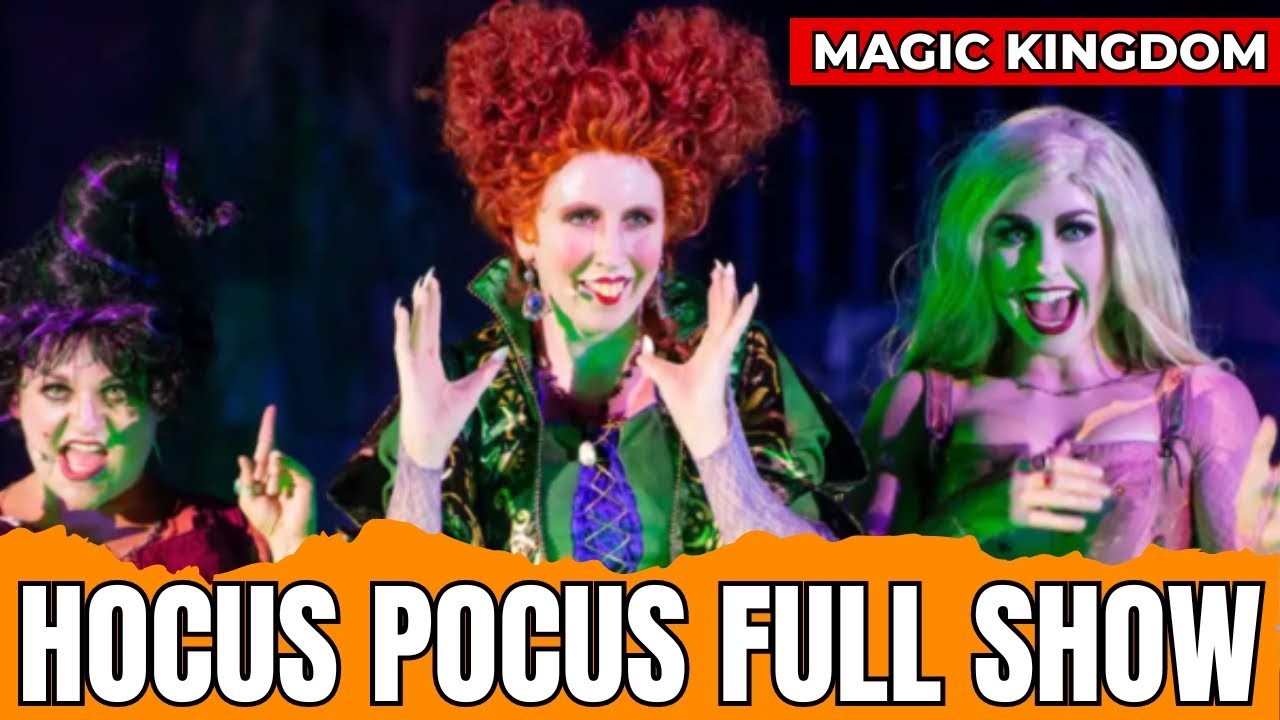 FULL SHOW: Hocus Pocus Villain Spelltacular 2024 | Mickey's Not So Scary Halloween Party