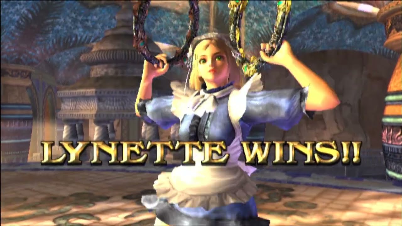 SoulCalibur III Battle Theater Hualin CPU vs Lynette CPU Extremely Hard