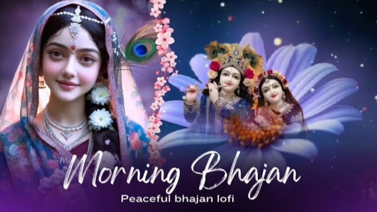 Radha Krishna Morning Bhajans | Soothing Divine Bhajan Music For Morning Meditation