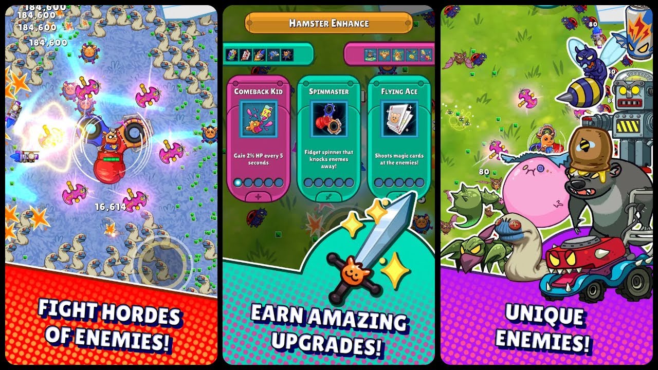 Taco: Hamster Hero Game Mobile Game | Gameplay Android