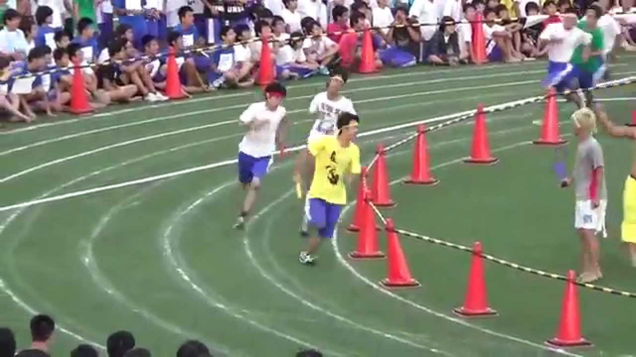 2015麻布中学校・高等学校運動会　全校リレー