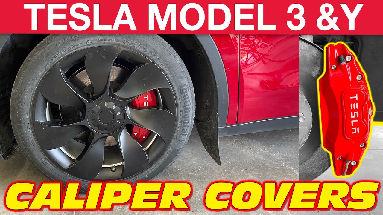 Крышки суппортов Tesla Model 3/Y — TRestyling