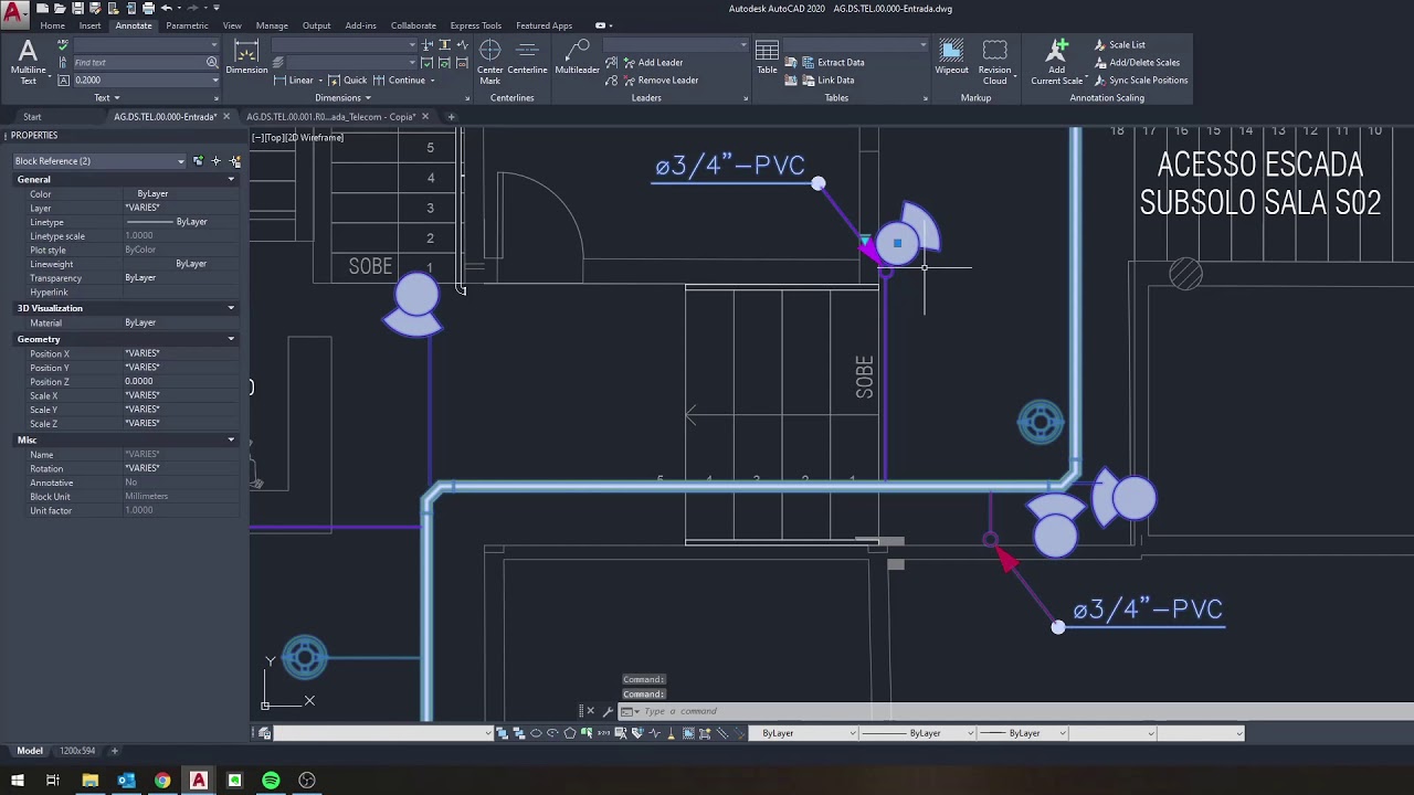 COPIAR COM REFERÊNCIA - DICAS AUTOCAD