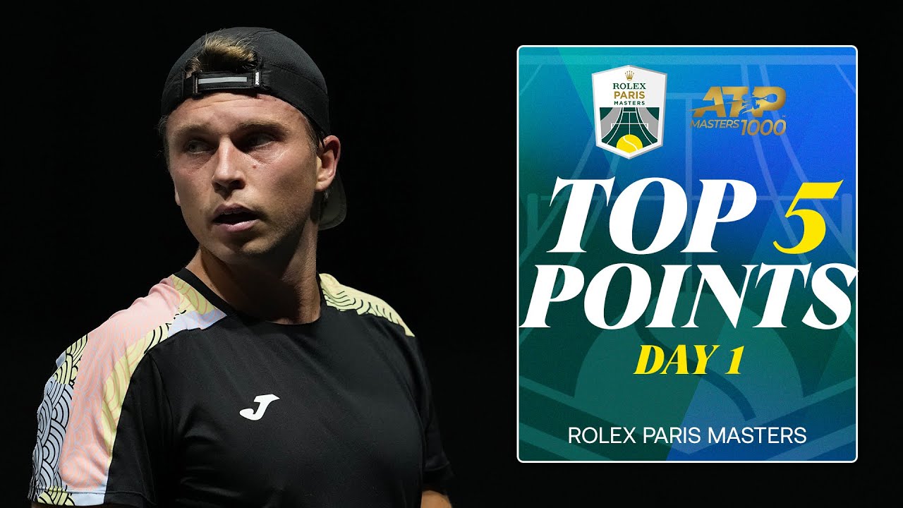Top 5 points of the day 1 | Rolex Paris Masters 2025