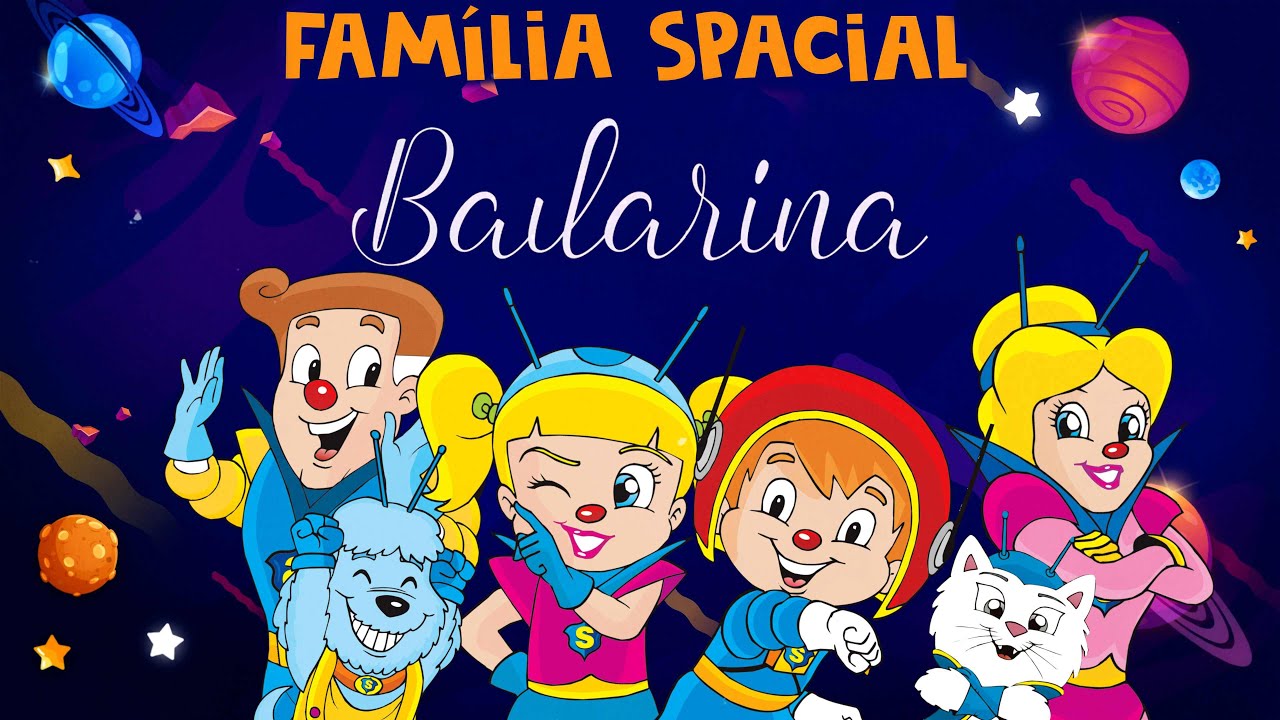 Família Spacial - Bailarina [Clipe Animado]